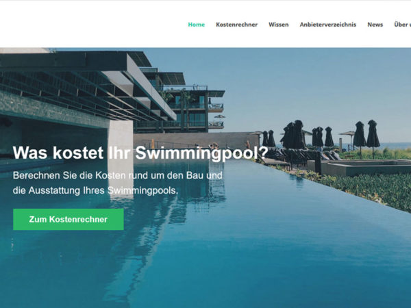 Kosten Swimmingpool